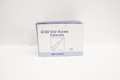 BD 303367 Vial Access Cannula - Box of 70